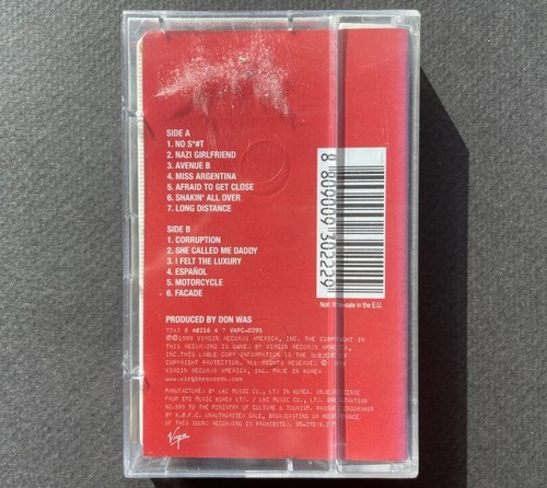 IGGY POP-AVENUE B 1999 KOREA EMI FIRST PRESS CASSETTES FACTORY SEALED - Picture 2 of 3