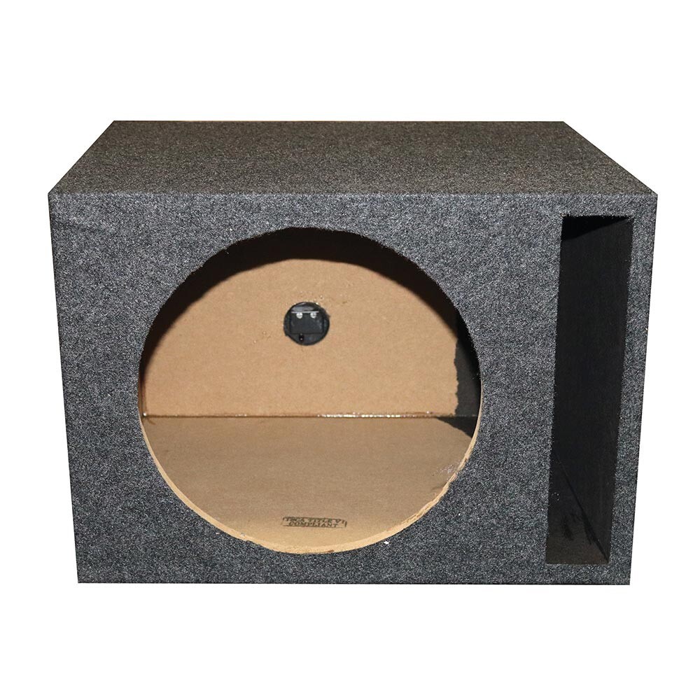 QPOWER SBASS15 SINGLE 15" VENTED CARPETED SUBWOOFER ENCLOSURE SUB BOX