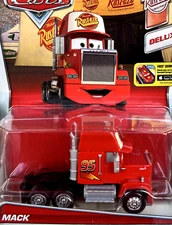 DISNEY PIXAR CARS "MACK," NEW IN PACKAGE, DELUXE MODEL, 1:55 SCALE, SHIP WW