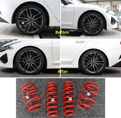 Lowering Springs F & R (1 inch Down) for K5 & K5 GT [STORM SPRING, S. KOREA]
