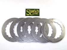 TRIUMPH T120 TR6 clutch Steel PLATE set 6 plates BSA 57-1363 t Hornet Lightning 