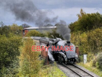 PHOTO  EX-LNER CLASS A4 60007 SIR NIGEL GRESLEY AT BURY FAMOUS EX-LNER CLASS A4