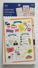 LOVE NICOLE Planner Stickers Value Packs. 1490 stickers Dream Big