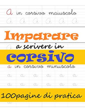 Imparare a Scrivere in Corsivo: Meraviglioso Quaderno Con Lettere Alfabeto in Co