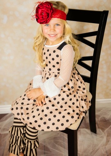 Oopsie Daisy Girls Polka Dot Wonder Set Size 7 or 12 NWT Wedding Holiday School