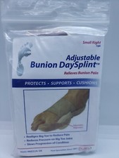 Pedifix Bunion Regulator Daytime Splint Supports  Cushions.Small Right Foot.