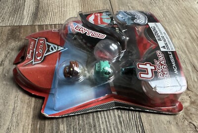 Blip Toys Disney Pixar Cars 2 SQUINKIES 4 PACK w/ RAMP - BRAND