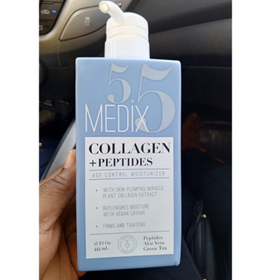 Medix 5.5 Kollagen + Peptide Age Control Feuchtigkeitscreme Creme - für Gesicht und Körper