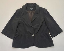 Chelsea & Theodore Gray Prestige Blazer Wide 3/4 Sleeves Women's Size Xl