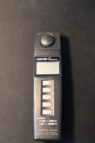 Light Meter CENTER-337 Lux Meter