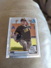 2020 Bowman Chrome Baseball Prospects MacKenzie Gore San Diego Padres #BCP-74