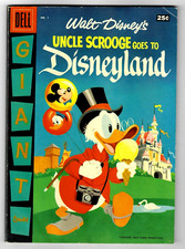 Cover of Walt Disney's Uncle Scrooge Goes to Disneyland #1