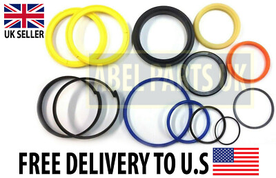 JCB Hydraulic Cylinder Seal Kit - 60mm Rod X 100mm Bore (Replaces 991/00145, 991/00107)-1122906