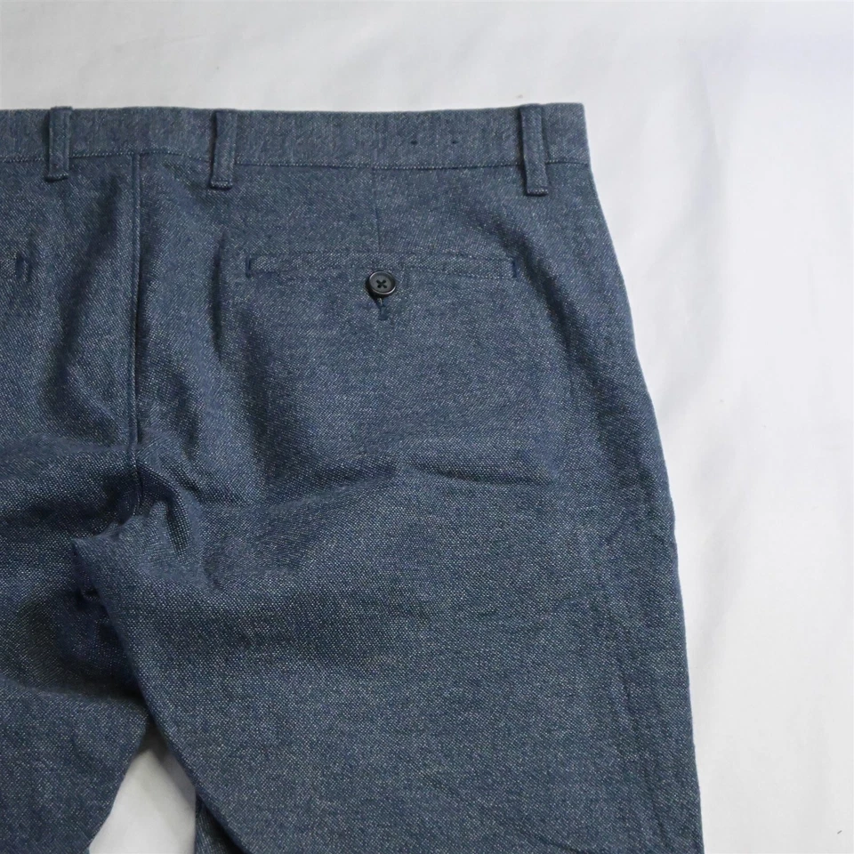 J.CREW 34 x 32 Blue Tweed Slim Dress Pants - Image 4 of 4