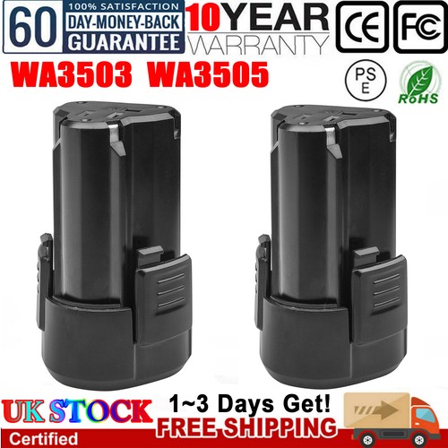 3.0Ah Liion Battery For Worx WA3503 WA3504 WA3505 12Volt Cordless