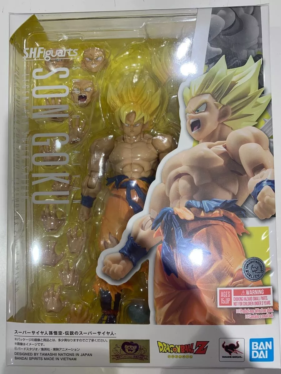 Action Figure Goku Super Saiyan Dragon Ball Z Figuarts