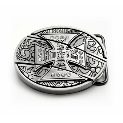 WESTERN    Gürtelschnalle 2-teilig  Buckle Buckles Wechselgürtel Biker    GMM 26