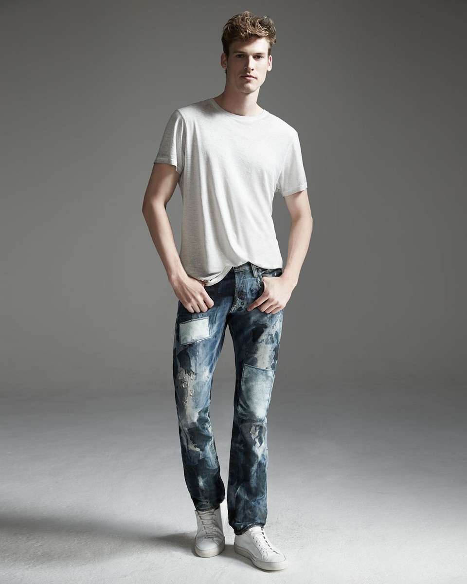 NWT PRPS Goods JAPAN Barracuda Straight Men Jeans 32 x 32