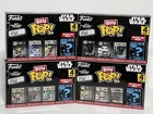 Funko Bitty Pop! Star Wars figures Vader Skywalker Stormtrooper Han - Lot of 4!!