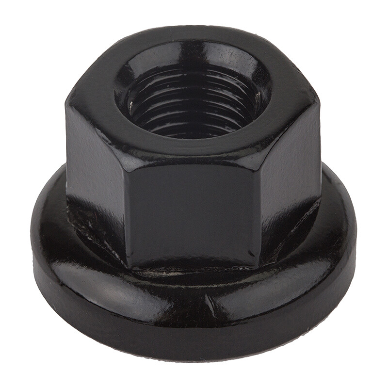 Origin-8 Cr-Mo Hub Axle Nuts Hub Axle Nut Or8 Crmo Ft M9x1.0 Pr Bk