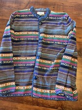 Vtg Flashback Blazer Jacket Women s Large Aztec Southwestern With Pockets
