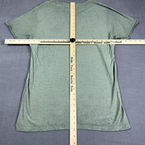 Camicia alla moda adulto M verde manica corta invecchiata ellenica made in Greece uomo - Foto 10 di 12