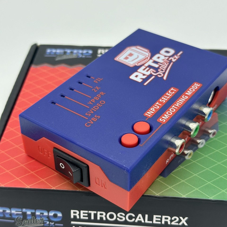 Yctze RetroScaler2x – Convertitore Da AV A HDMI Per N64, Dreamcast, MD E Console Retro