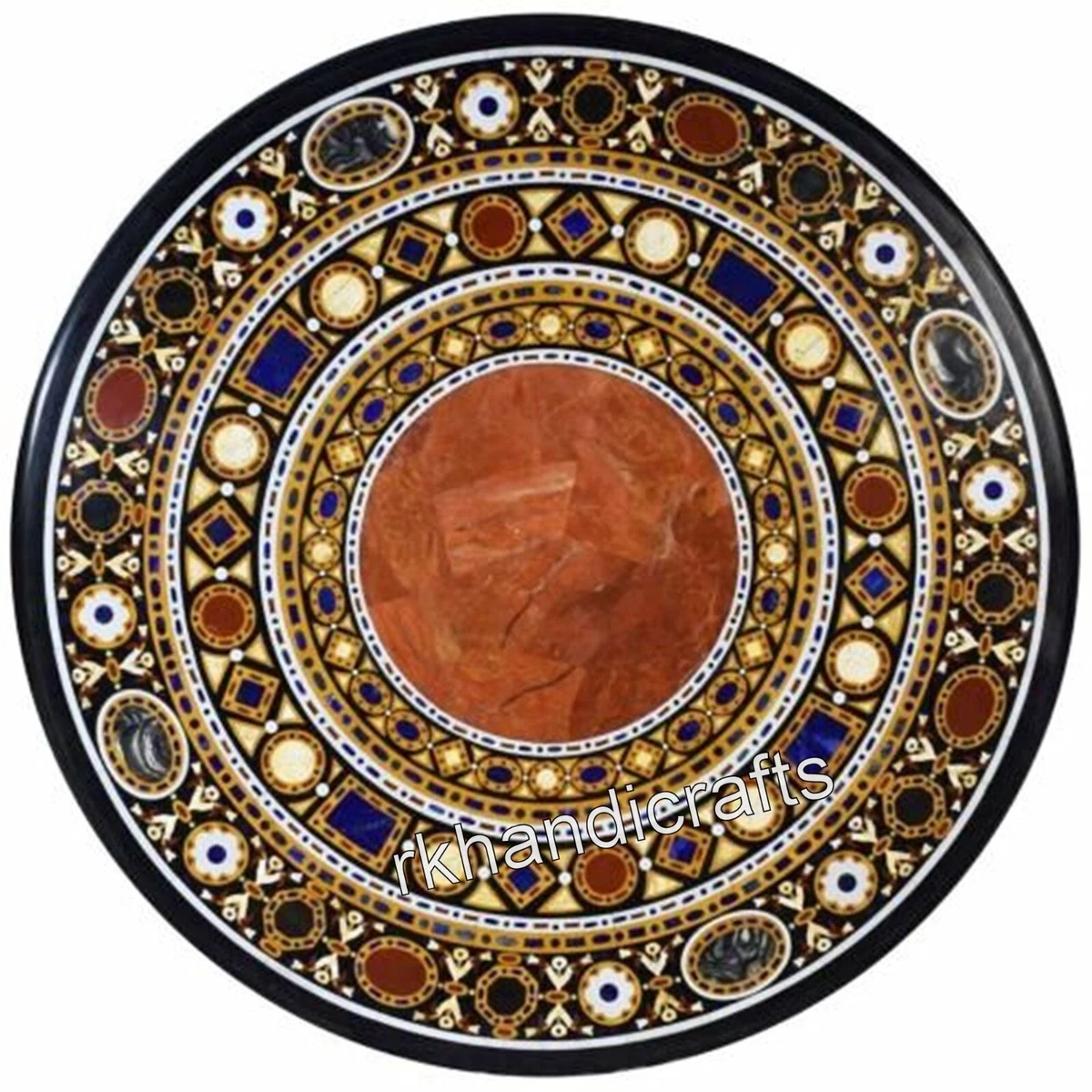 60 inch round marble on sale table top