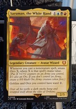 Saruman, the White Hand 008 Commander Lord Of The Rings MTG Card
