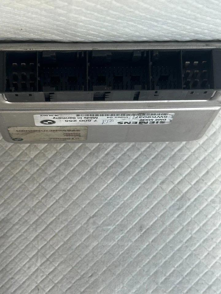 2000 BMW 328ci Engine Computer ECU ECM PCM MODULE 7 500 255 OEM (AA 361) - Image 3 of 3