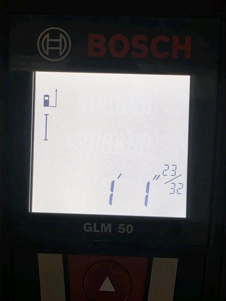 Telémetro Robert Bosch GLM 50 con estuche de transporte Foto 3 de 4