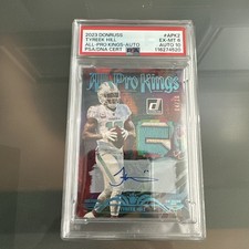 2023 Panini Donruss - ALL-PRO Kings Tyreek Hill #APK-2 Autographs /10 (AU, MEM)