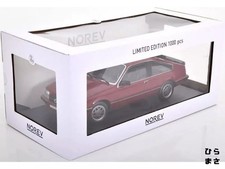 Miniature Car 1/18 Opel Monza 3.0E 1983 Red Metallic Diecast MODELISSIMO Custom