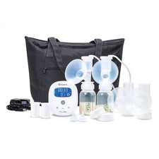 Ameda Mya Joy Plus Deluxe Double Electric Breast Pump  Large Tote Bag BRAND NEW