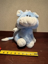 Vintage Emotions 1986 Blue Cow with Wings Mattel Emotions Stuffed Animal Plush