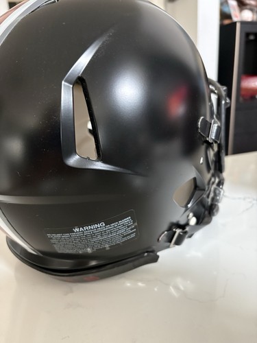 Ohio State Buckeyes Originalgröße authentischer alternativer schwarzer Helm - Bild 4 von 6