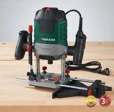 Oberf&auml;se Parkside POF1200D3 Kantenfr&auml;se Holzfr&auml;se inkl. Fr&auml;sersatz & Zubeh&ouml;r