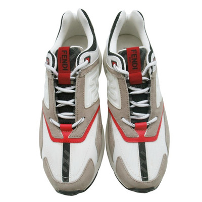 FENDI|SNEAKERS (7E1555 AKX4 F1ICJ) Shoes】FENDI FASTER TRAINERS 7E1555 Sneakers FF Logo Zucca