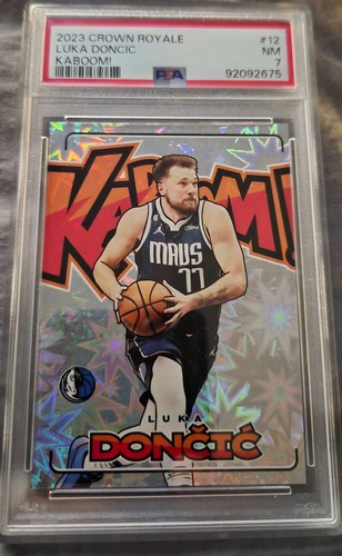 Luka Doncic #12 2023 Panini Crown Royale Kaboom card