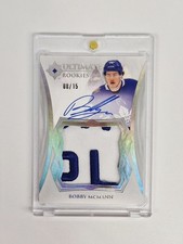 MINT #/15 RPA RC LETTER PATCH AUTO 2023 Ultimate Collection Bobby McMann #139 RC
