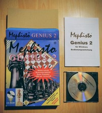 Mephisto Genius 2 - (PC Spiel CD-ROM) (DE) OVP -  Schachsimulator - BIG BOX