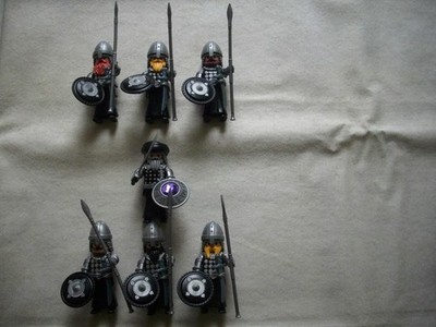 Playmobil Custom Figuren 7 Stück Sarazenen Araber Orientkrieger Sultan Saladin