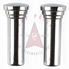 1937-1950 Buick See Details Chrome Metal Door Lock Knobs 1 Pair