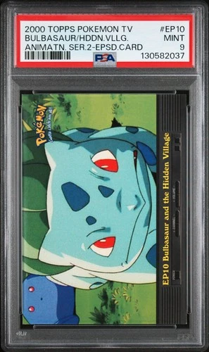 2000 #EP10 BULBASAUR AND THE HIDDEN VILLAGE PSA 9