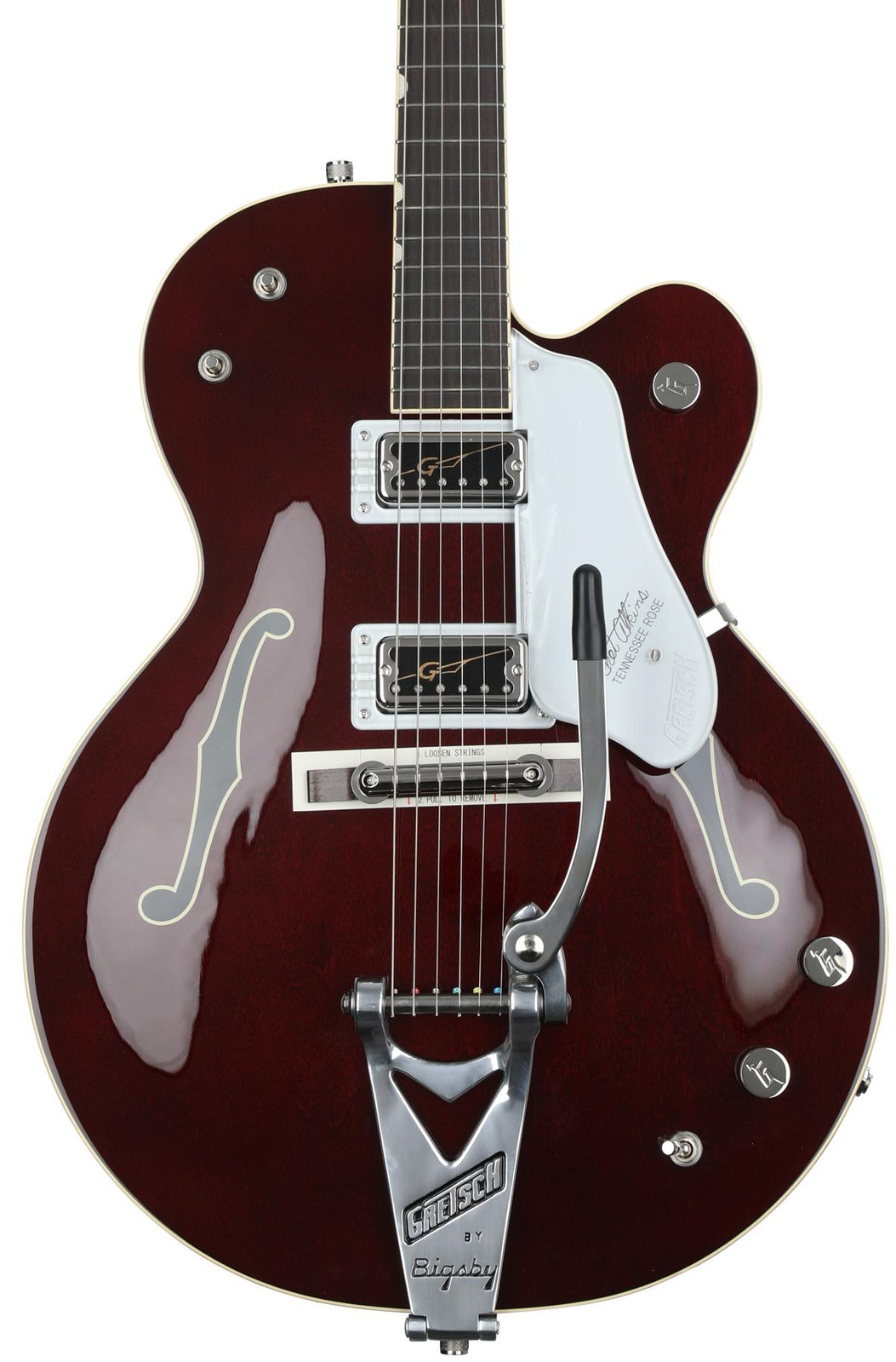 Gretsch G6119T-62 Vintage Select Edition 62 Теннессийская роза - Темно-вишневый оттенок