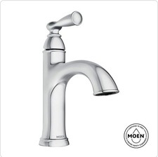 MOEN Banbury Single Handle Bathroom Faucet in Chrome 84945