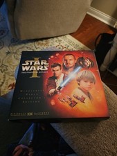 STAR WARS Episode 1 The Phantom Menace 1999 VHS Widescreen Collectors Edition