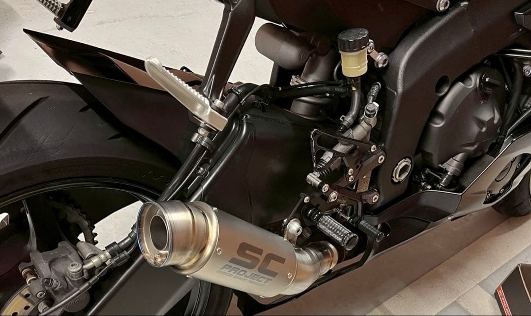 SC Project GP70-R Slip-On Exhaust Yamaha YZF-R6 GP70R Titanium