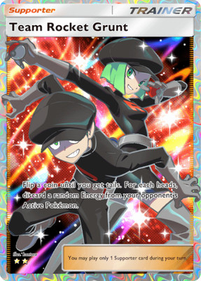 [DIGITAL] Team Rocket Grunt - Full Art - ENG - Pokemon TCG Pocket