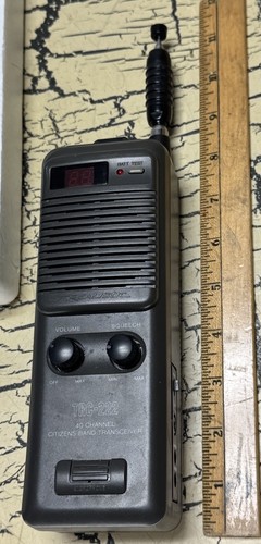 VTG Realistic TRC-222 CD Radio Transceiver 40 Channel w/ Orig Box Handheld - Zdjęcie 8 z 13